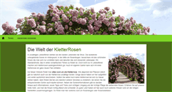 Desktop Screenshot of kletterrose.info