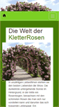 Mobile Screenshot of kletterrose.info